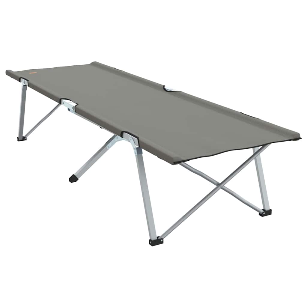 Klapp Schlafbett fürs Camping 2 stk. Grau 194 x 62,5 x 42,5 cm