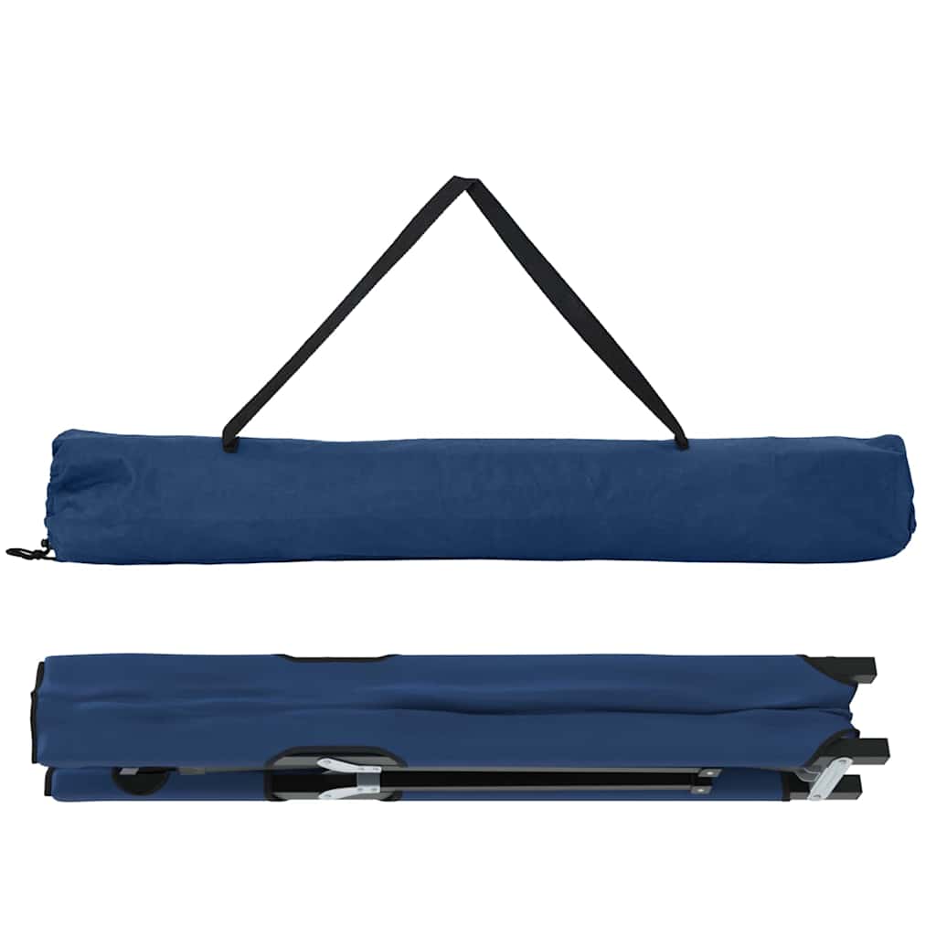 Klapp Schlafbett fürs Camping Blau 206 x 76 x 74 cm