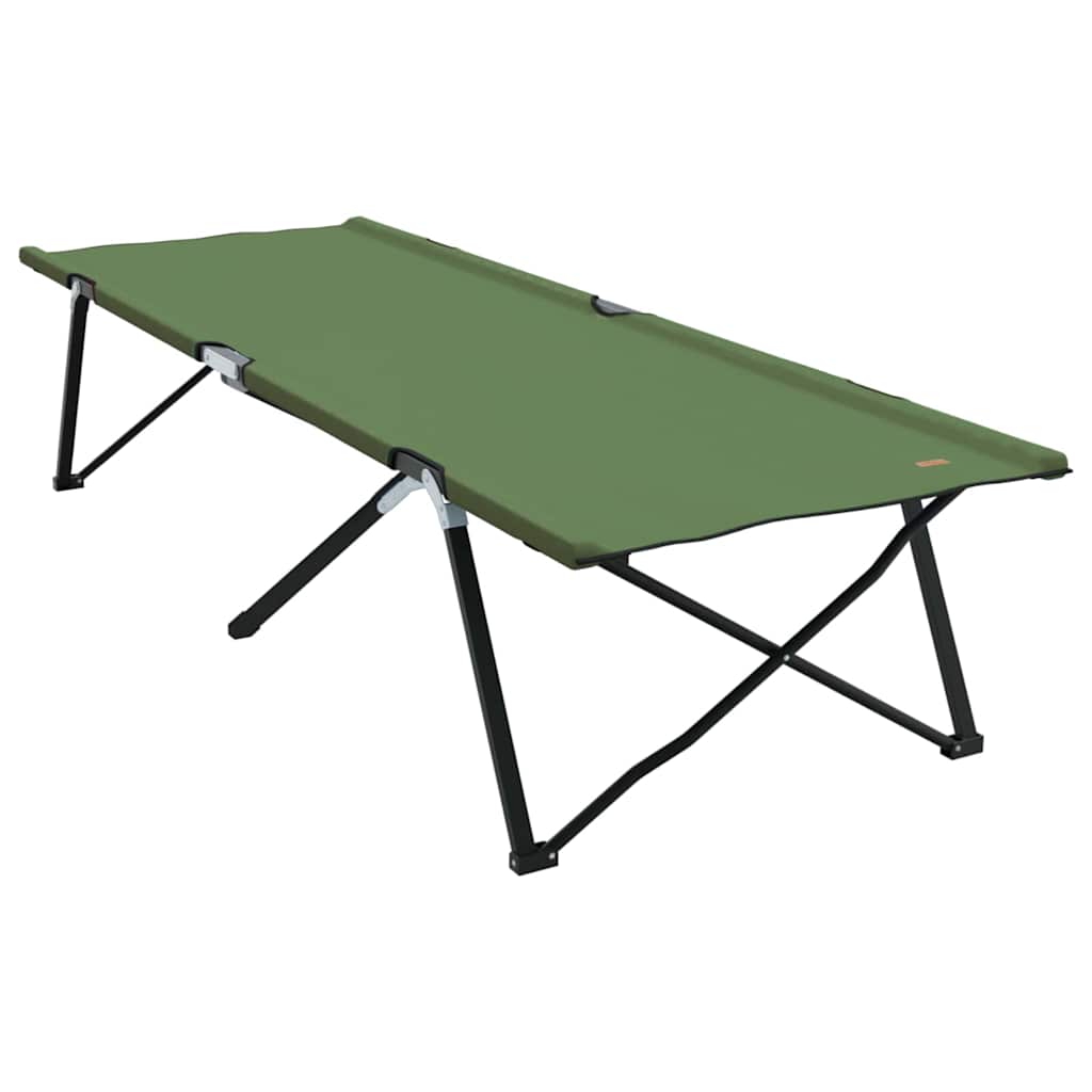 Klapp Schlafbett fürs Camping Grün 206 x 76 x 74 cm