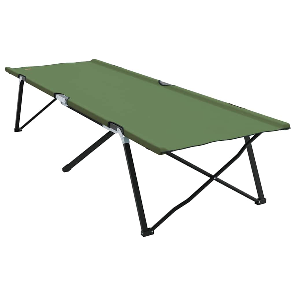 Klapp Schlafbett fürs Camping Grün 206 x 76 x 74 cm
