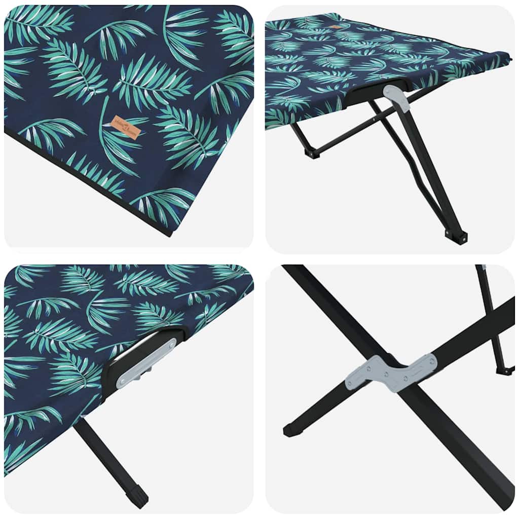 Klapp Schlafbett fürs Camping Blatt Wald 206 x 76 x 74 cm
