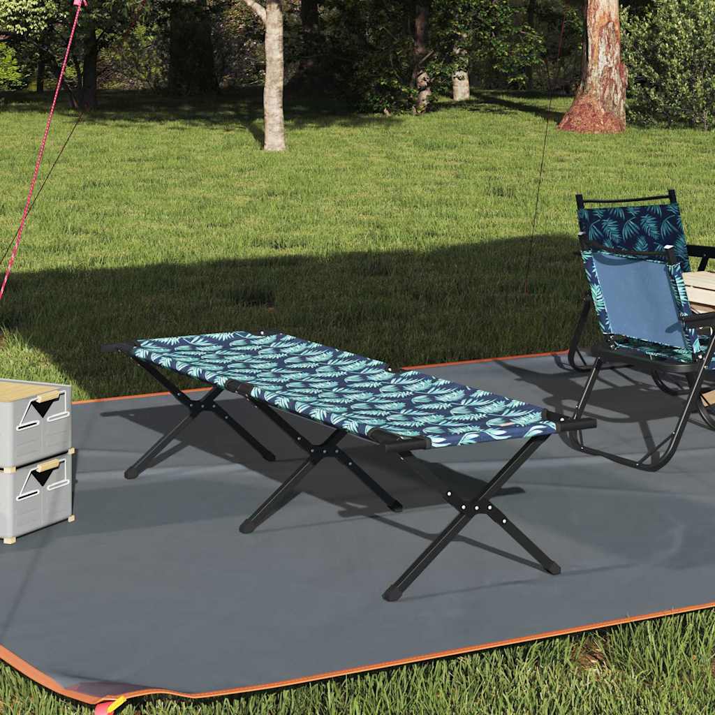 Klapp Schlafbett fürs Camping Blatt Wald 193 x 69 x 45 cm