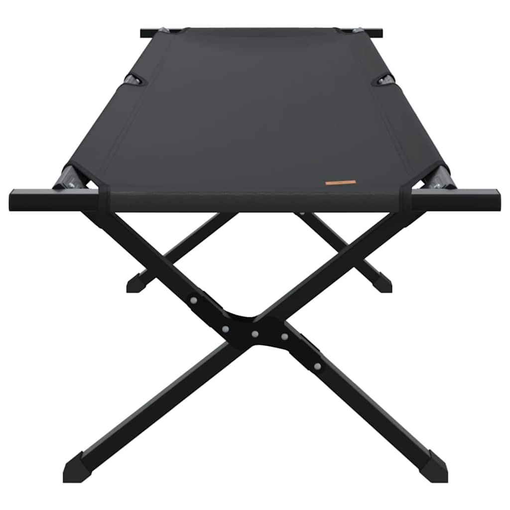 Klapp Schlafbett fürs Camping 2 stk. Schwarz 193 x 69 x 45 cm
