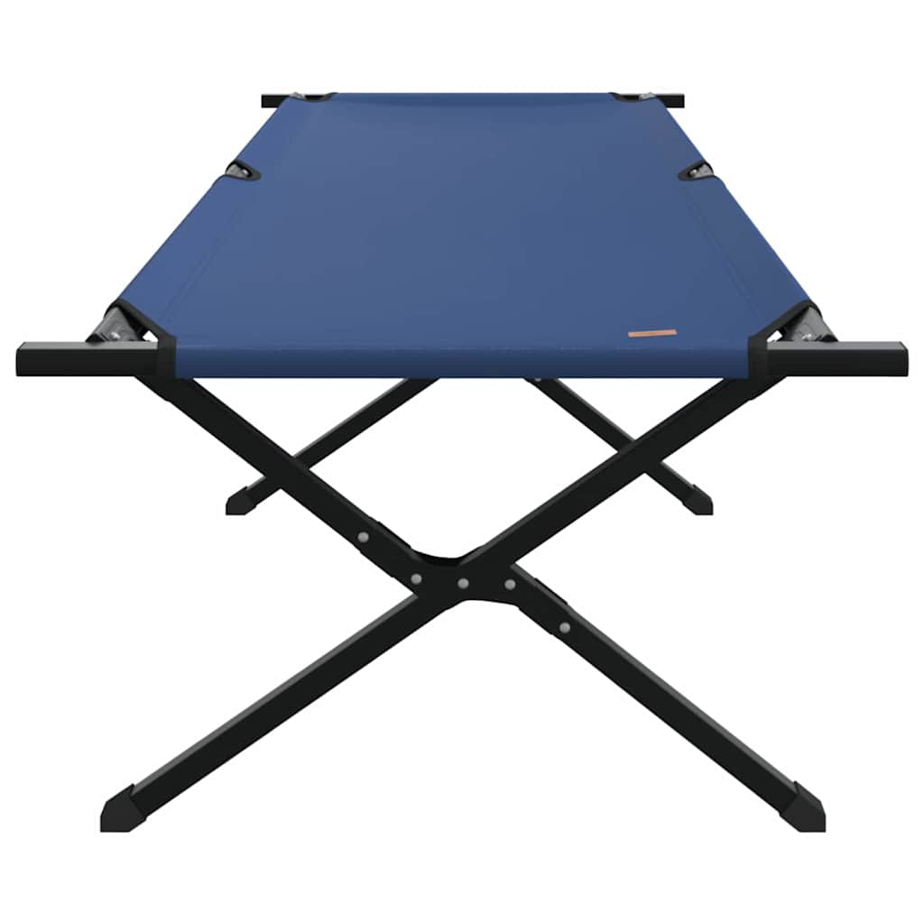 Klapp Schlafbett fürs Camping Blau 210 x 80 x 46 cm