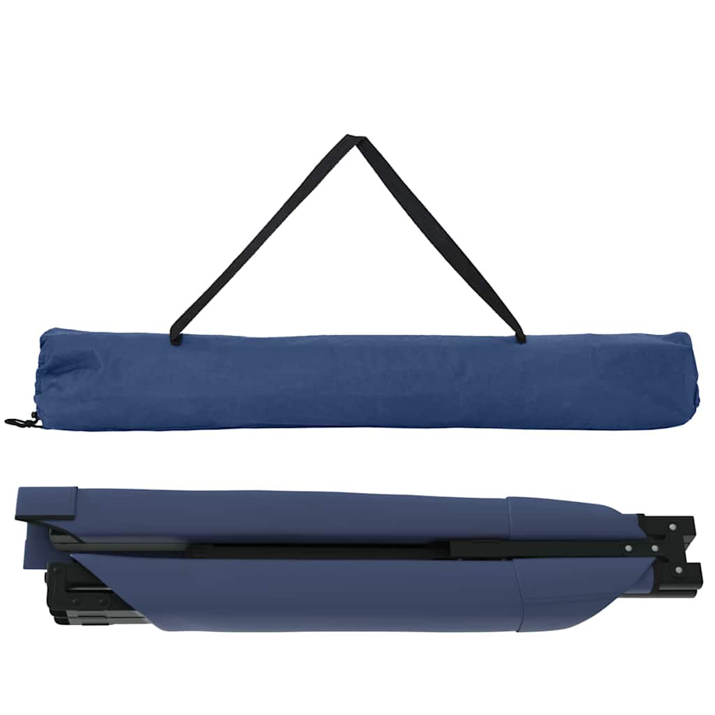Klapp Schlafbett fürs Camping Blau 210 x 80 x 46 cm