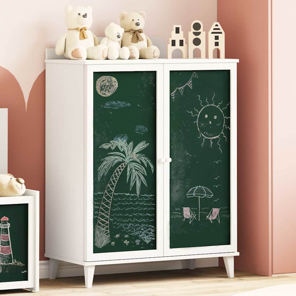 Kreative Aufbewahrung für Kinder ROROS Weiß 80 x 40 x 110 cm