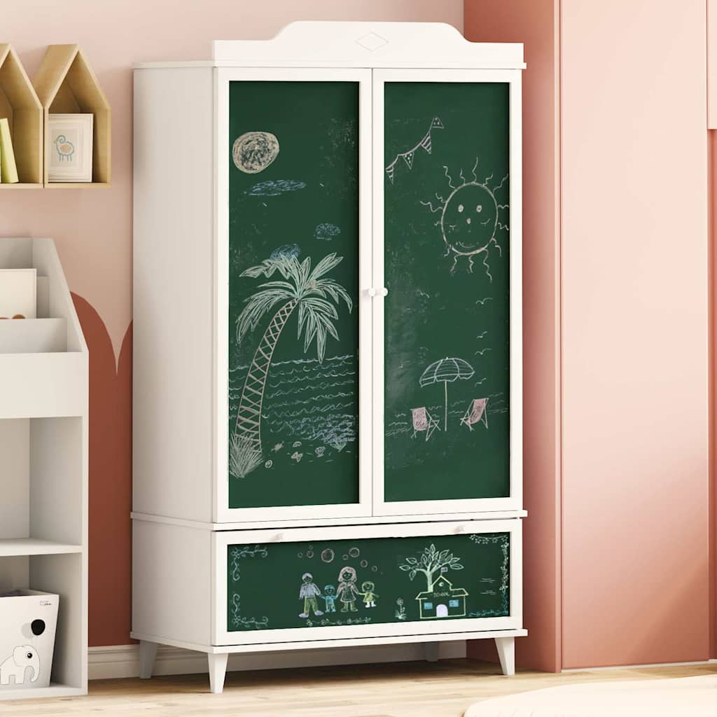Kinder kreative Aufbewahrung ROROS Weiß 90 x 45 x 165 cm