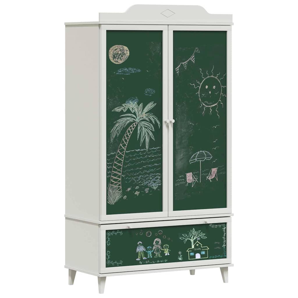 Kinder kreative Aufbewahrung ROROS Weiß 90 x 45 x 165 cm