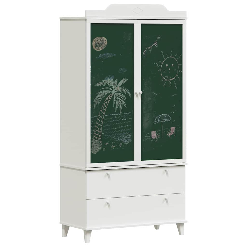 Kreative Aufbewahrung für Kinder ROROS Weiß 90 x 45 x 180 cm