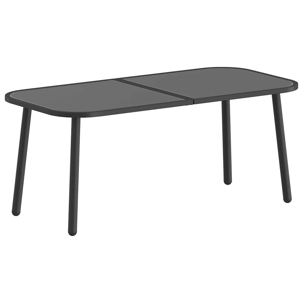 Garten Essgruppe 4 Stk. Braun Poly-Rattan