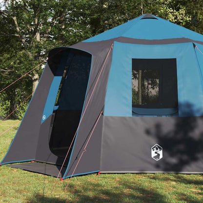 Kabine Zelt 12-Personen 10 Personen Blau und Grau