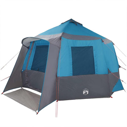 Kabine Zelt 12-Personen 10 Personen Blau und Grau