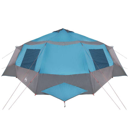 Kabine Zelt 12-Personen 10 Personen Blau und Grau