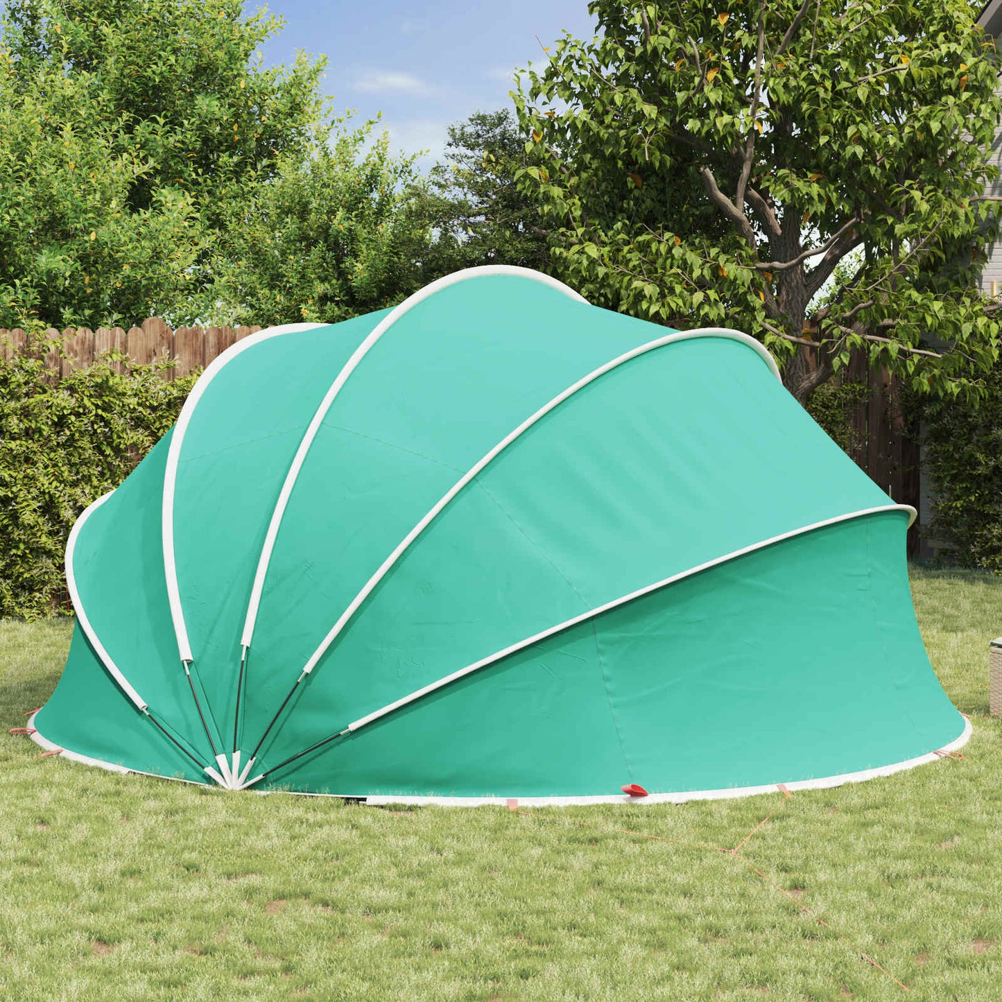 Pool-Dome 472 x 460 x 229 cm 185T Polyester mit PU-Beschichtung
