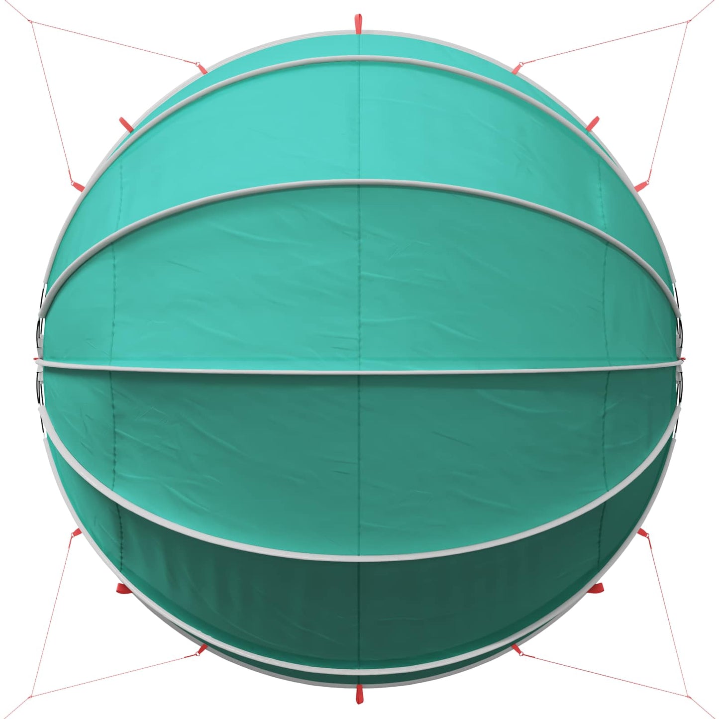 Pool-Dome 472 x 460 x 229 cm 185T Polyester mit PU-Beschichtung
