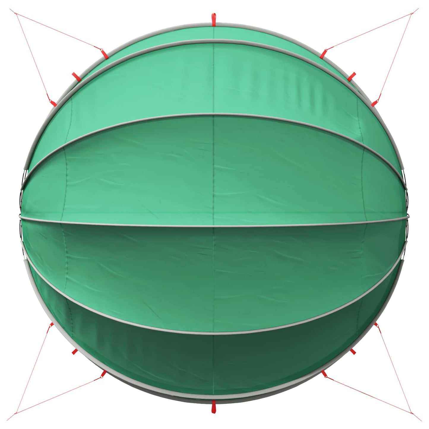 Pool-Dome 500 x 500 x 236 cm 185T Polyester mit PU-Beschichtung