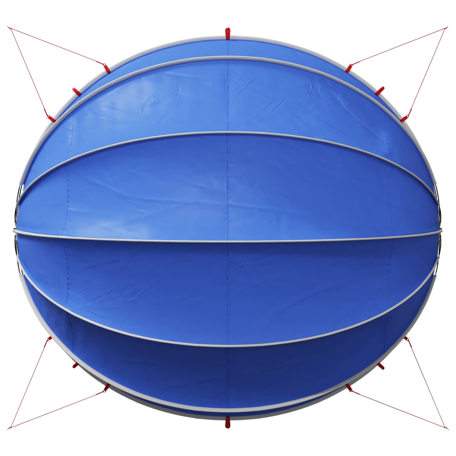 Pool-Dome 546 x 516 x 250 cm 185T Polyester mit PU-Beschichtung