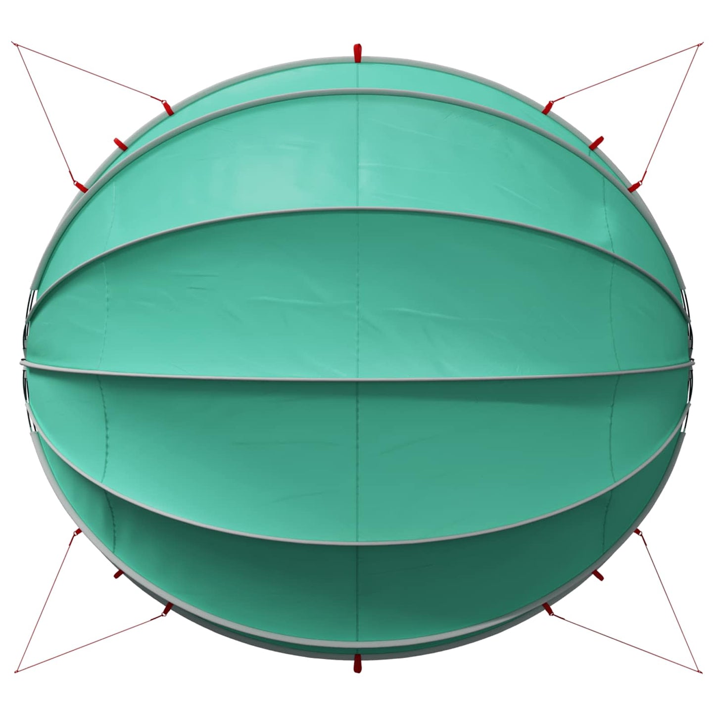 Pool-Dome 546 x 516 x 250 cm 185T Polyester mit PU-Beschichtung