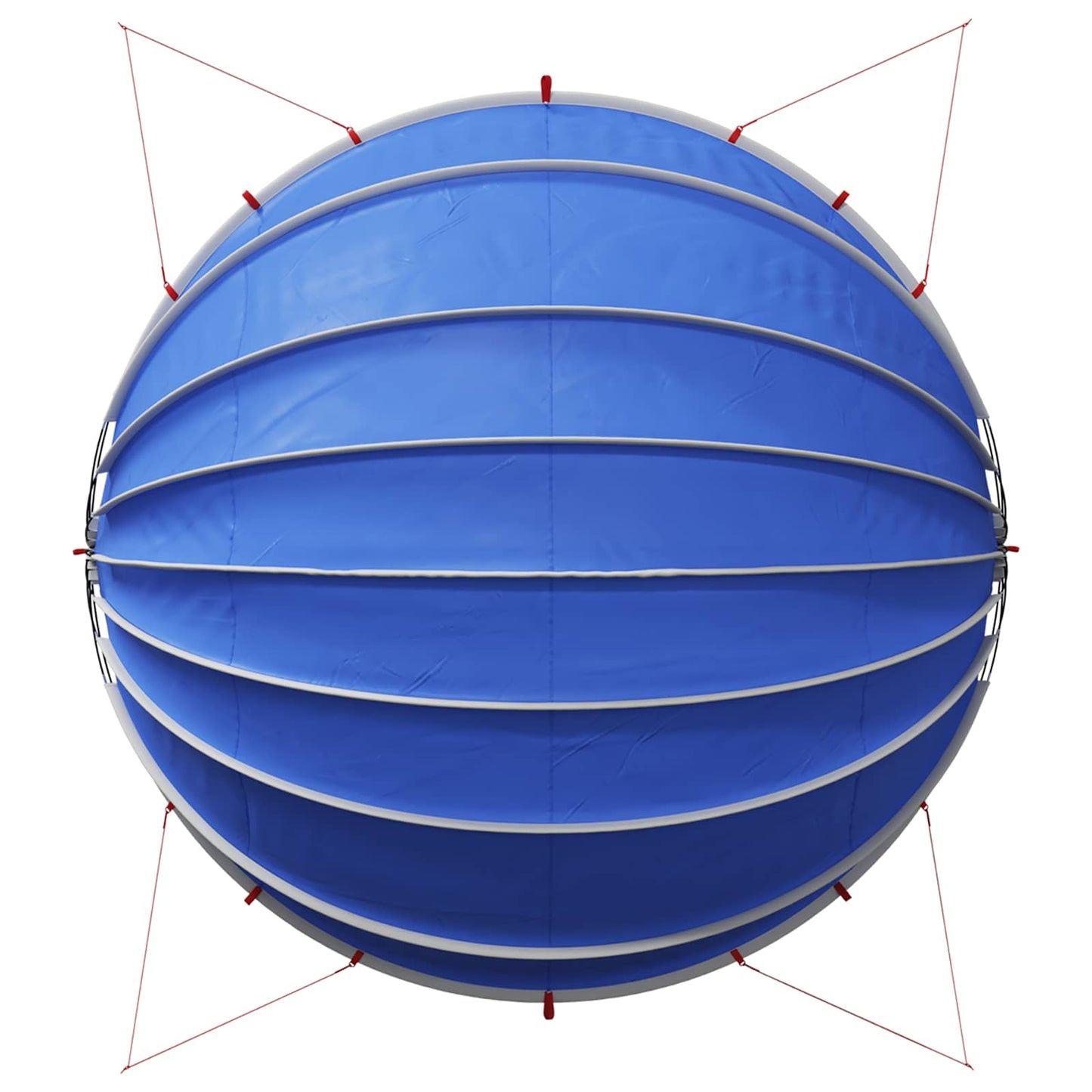 Pool-Dome 592 x 590 x 275 cm 185T Polyester mit PU-Beschichtung