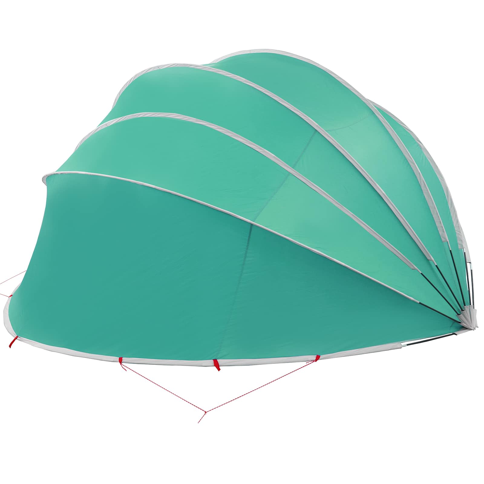 Pool-Dome 592 x 590 x 275 cm 185T Polyester mit PU-Beschichtung