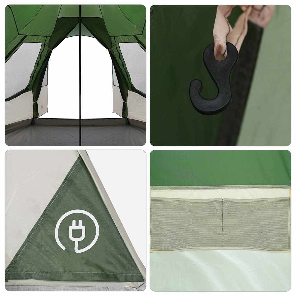 Teepee Zelt für 8 Personen 8 Personen Grün
