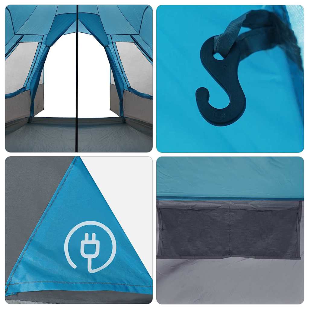 Teepee Zelt für 8 Personen 8 Personen Blau