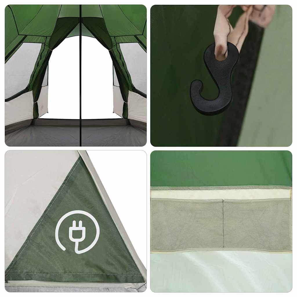 Teepee Zelt für 5 Personen 5 Personen Grün