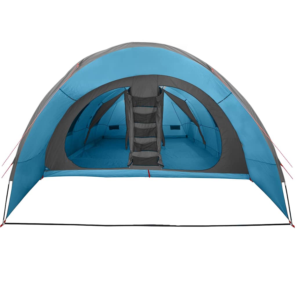 Tunnelzelt für 8 Personen mit Dach Blau 710 x 460 x 245 cm