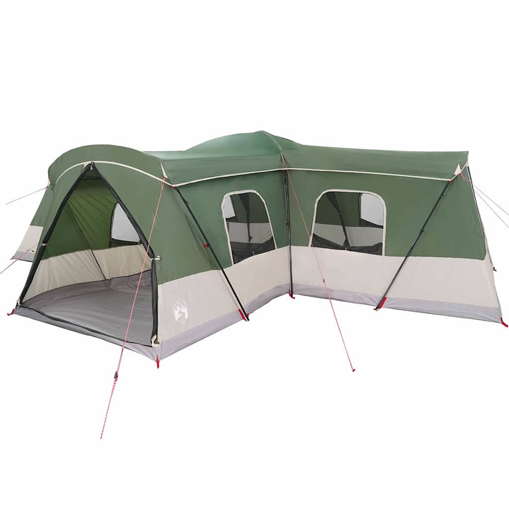 Zelt für 16 Personen mit Dach Grün 680 x 510 x 210 cm
