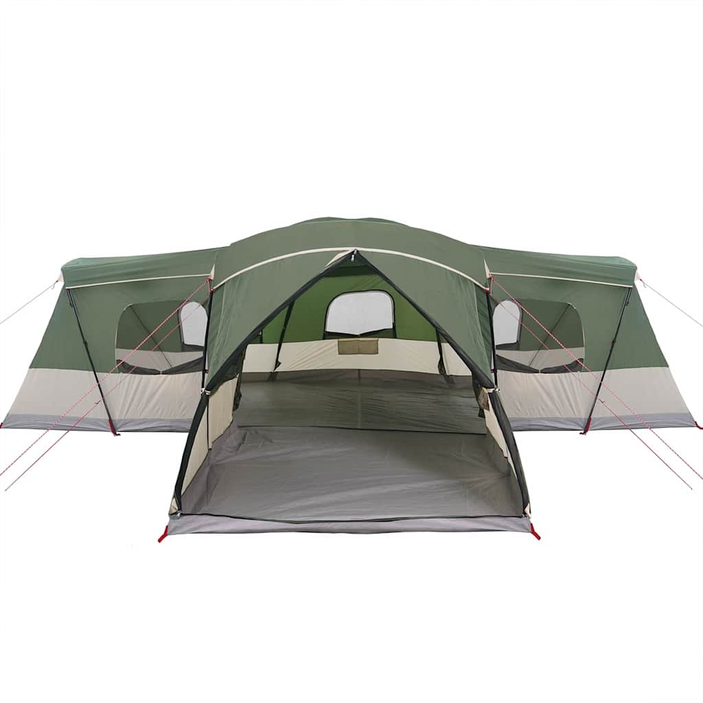 Zelt für 16 Personen mit Dach Grün 680 x 510 x 210 cm