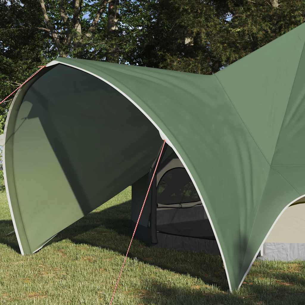 Teepee Zelt für 3 Personen 3 Personen Grün und Grau
