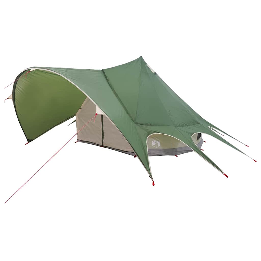 Teepee Zelt für 3 Personen 3 Personen Grün und Grau
