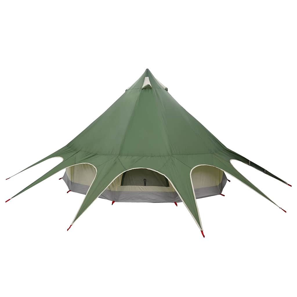 Teepee Zelt für 3 Personen 3 Personen Grün und Grau