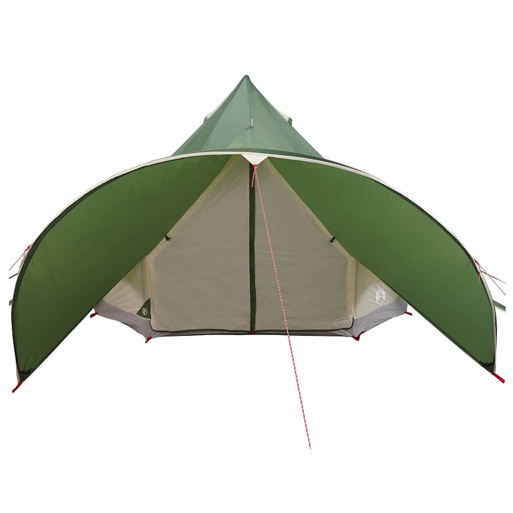 Teepee Zelt für 3 Personen 3 Personen Grün und Grau