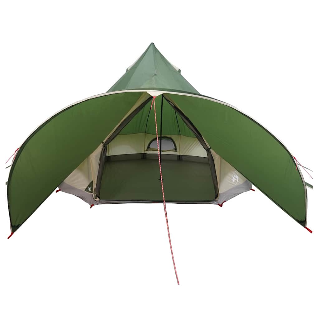 Teepee Zelt für 3 Personen 3 Personen Grün und Grau