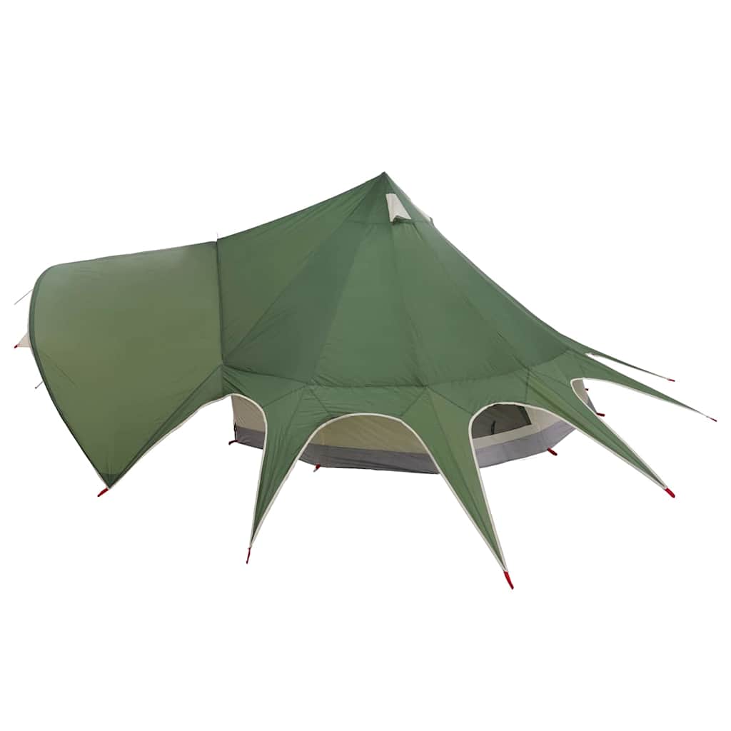 Teepee Zelt für 3 Personen 3 Personen Grün und Grau