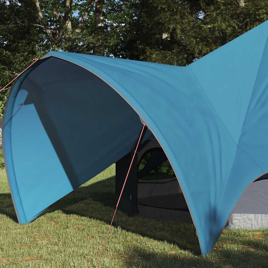 Teepee Zelt für 3 Personen 3 Personen Blau und Grau