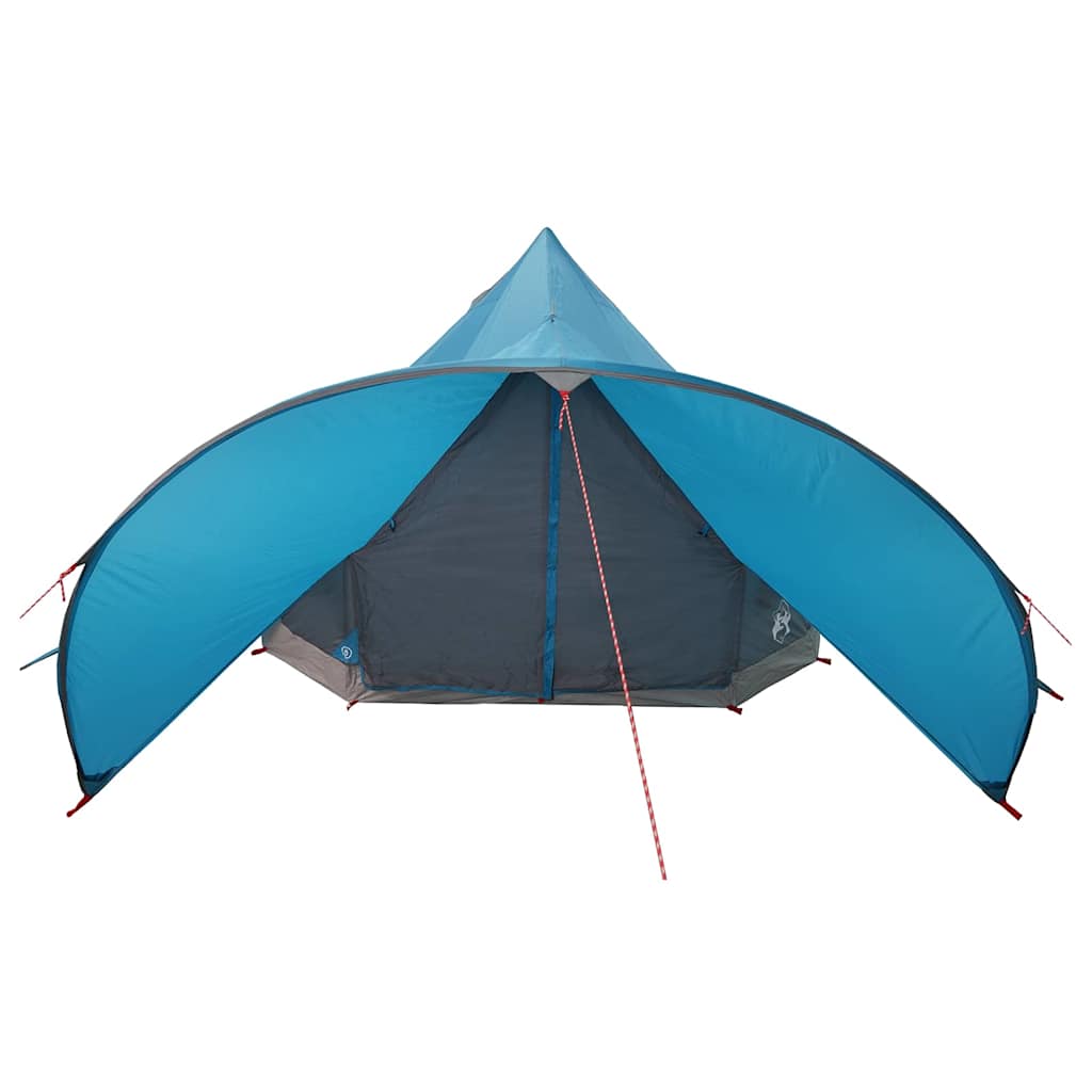 Teepee Zelt für 3 Personen 3 Personen Blau und Grau
