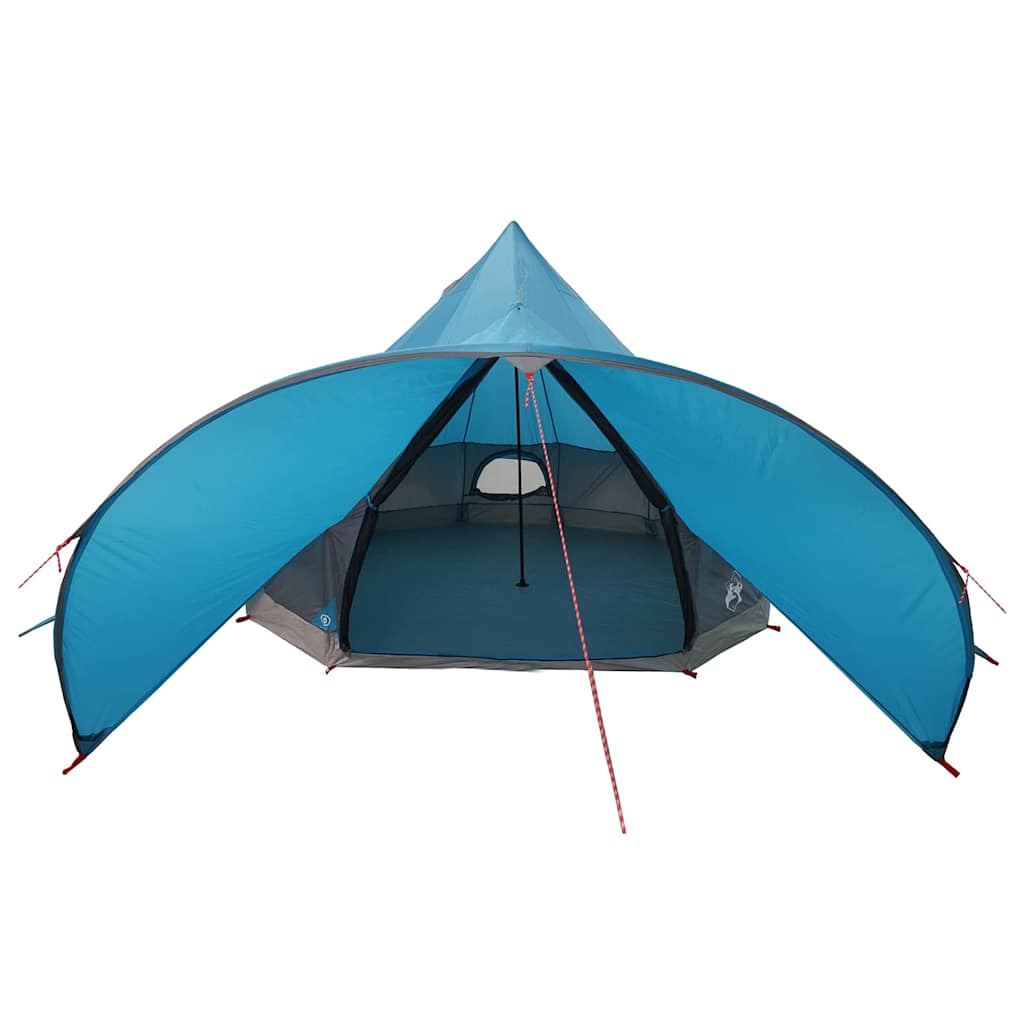Teepee Zelt für 3 Personen 3 Personen Blau und Grau