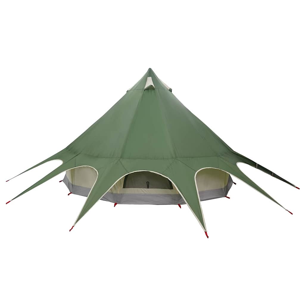 Teepee Zelt für 5 Personen 5 Personen Grün und Grau