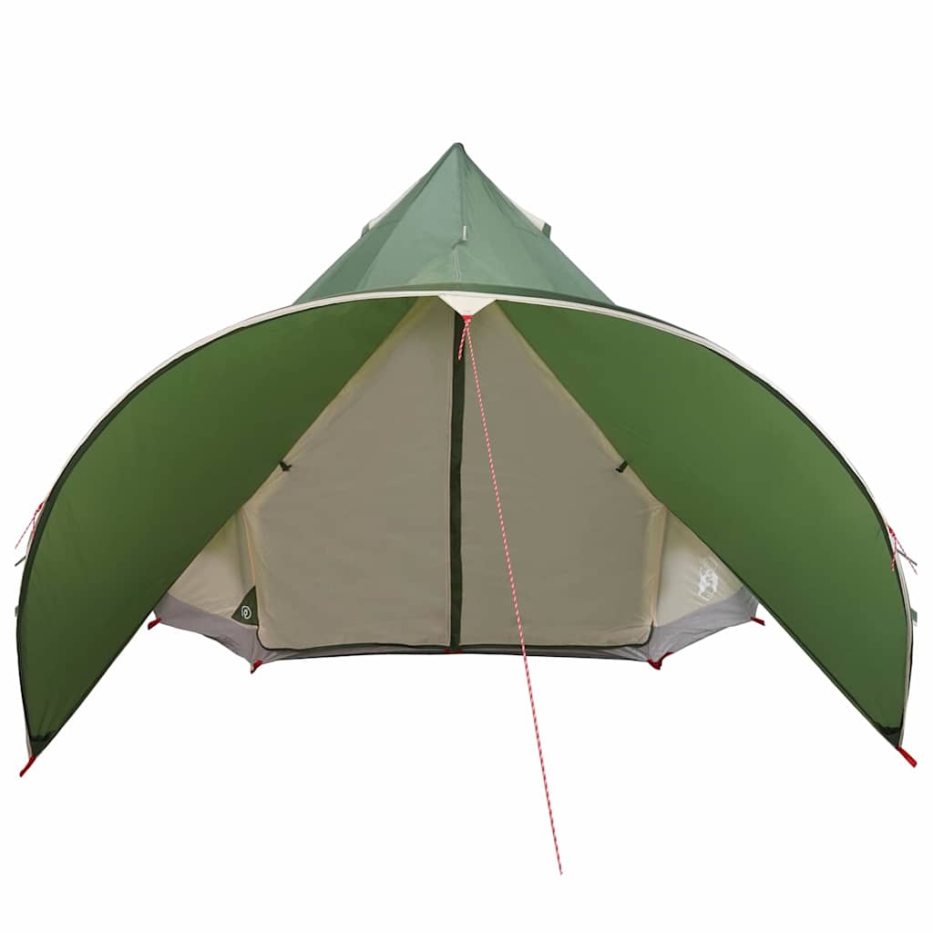 Teepee Zelt für 5 Personen 5 Personen Grün und Grau