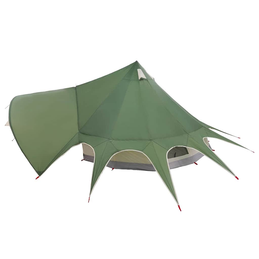 Teepee Zelt für 5 Personen 5 Personen Grün und Grau
