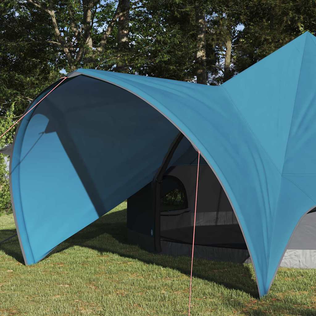 Teepee Zelt für 5 Personen 5 Personen Blau und Grau