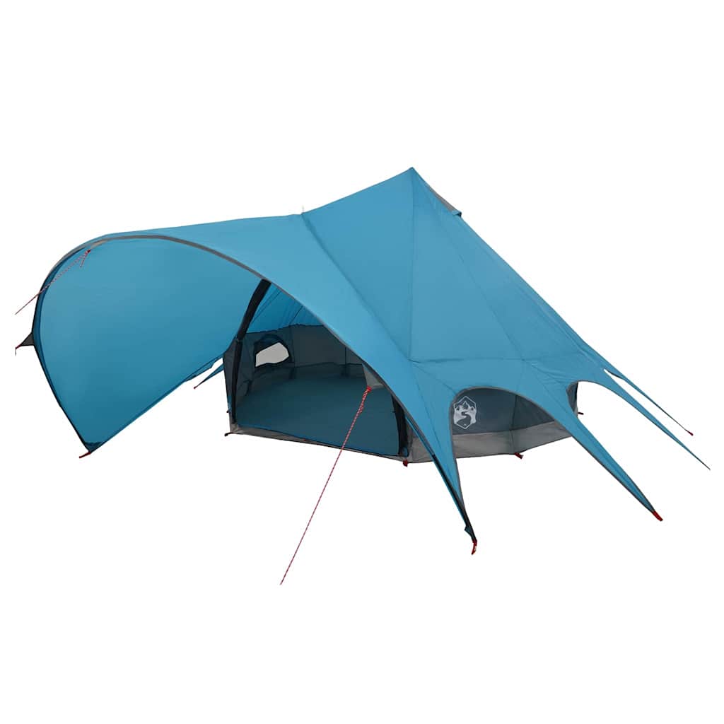 Teepee Zelt für 5 Personen 5 Personen Blau und Grau
