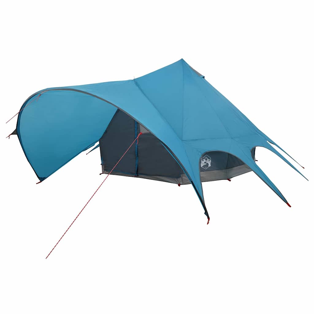Teepee Zelt für 5 Personen 5 Personen Blau und Grau