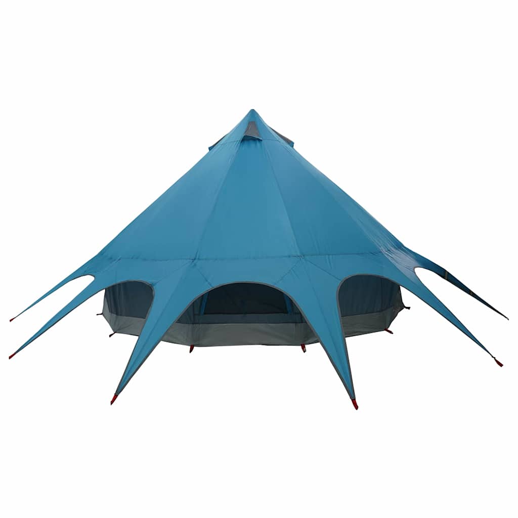 Teepee Zelt für 5 Personen 5 Personen Blau und Grau