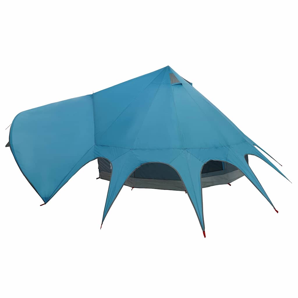 Teepee Zelt für 5 Personen 5 Personen Blau und Grau