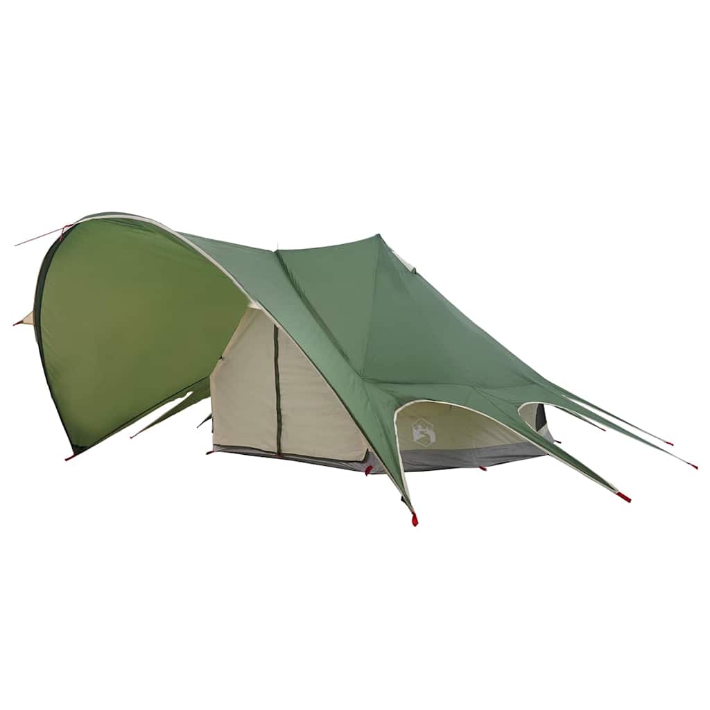 Teepee Zelt für 7 Personen 7 Personen Grün und Grau