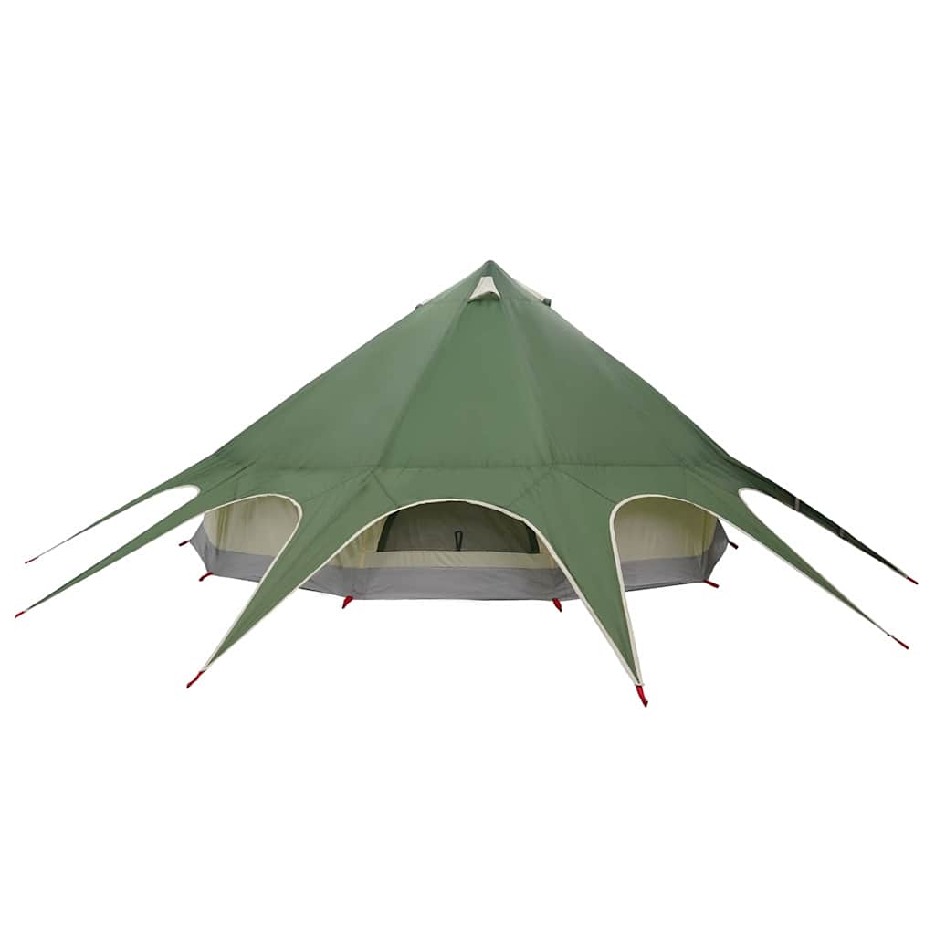Teepee Zelt für 7 Personen 7 Personen Grün und Grau