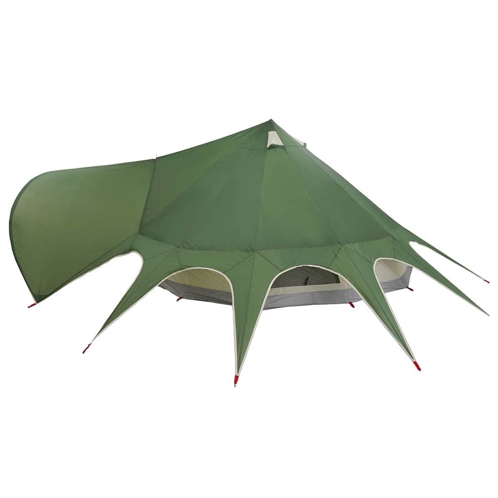 Teepee Zelt für 7 Personen 7 Personen Grün und Grau